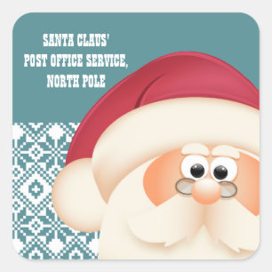 Special Delivery from North Pole Christmas Sticker
