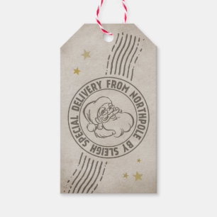 Special Delivery from Northpole by Sleigh Gift Tags