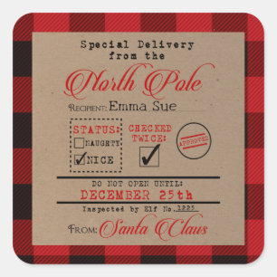 Special Delivery from Santa Christmas Gift Tags