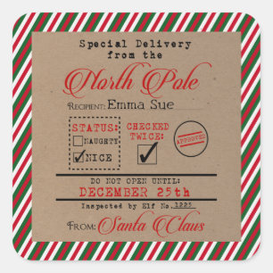 Special Delivery from Santa Christmas Gift Tags