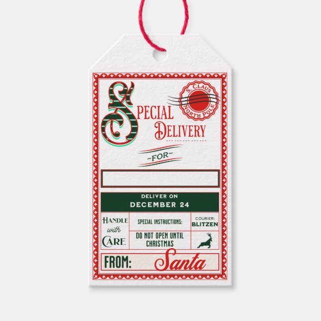 Special Delivery from Santa | Gift Tag (Front)