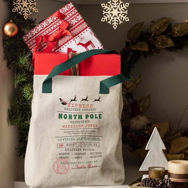 Special Delivery | from Santa North Pole Tote Bag (Creator Uploaded)