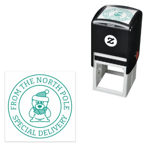 Special Delivery from Santas North Pole workshop Self_inking Stamp