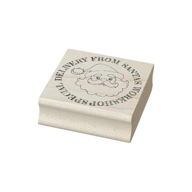 Special Delivery From Santas Workshop Rubber Stamp (Stamp)