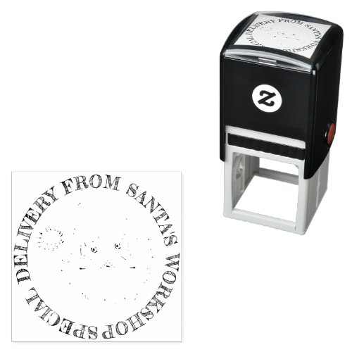 Special Delivery From Santas Workshop Self_inking Stamp