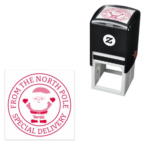 Special Delivery from the North Pole Santa Claus Self_inking Stamp