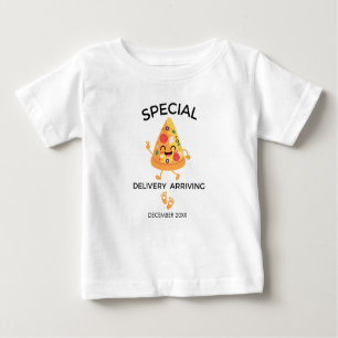 Special Delivery Pizza Arriving Baby gift Baby T-Shirt