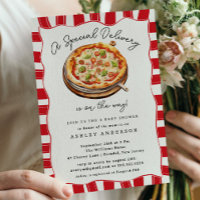 Special Delivery Pizza Baby Shower