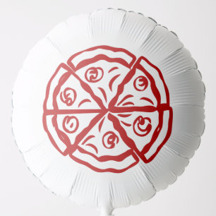 Special Delivery Pizza Themed Party Balloon