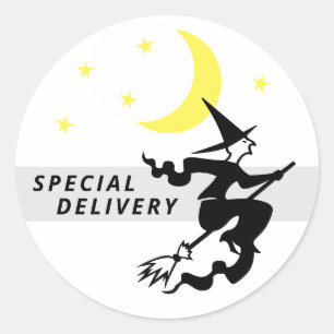 "Special Delivery" Round Sticker Set