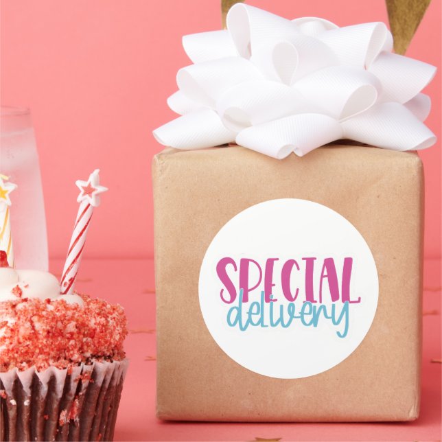 Special Delivery - Small Business Sticker (Party)