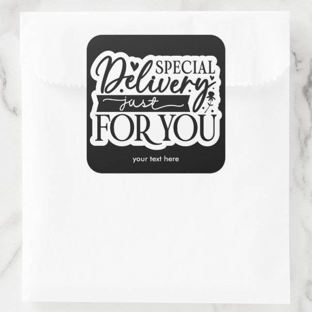 Special Delivery sticker (Bag)
