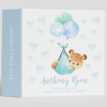Special Delivery Stork Bear Baby Photo Album 3 Ring Binder