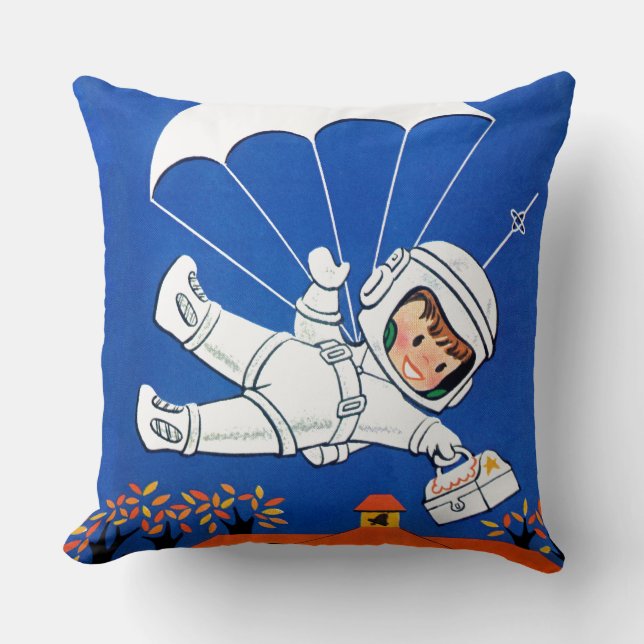 Special Delivery Throw Pillow (Front)