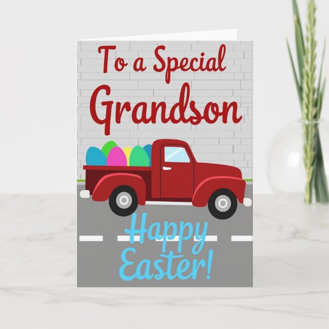 Special Delivery Truck Greeting Card (Front)