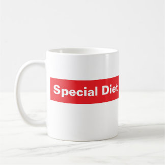 SPECIAL DIET coffee mug, law enforcement humor Coffee Mug