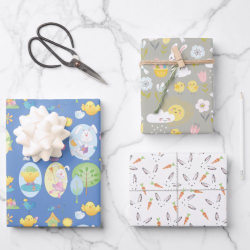 Special Easter Wrapping Paper Sheets