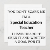 Special Ed. Teacher (Front/Back)