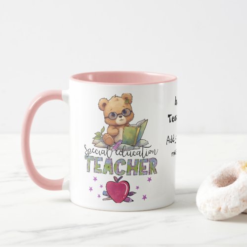 Special ed teacher custom mug