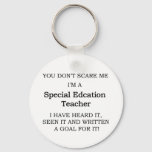 Special Ed. Teacher Keychain at Zazzle