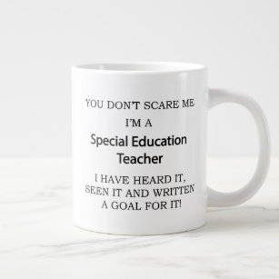 Funny Special Education Teacher Gifts On Zazzle Special Ed Teacher Large Coffee Mug