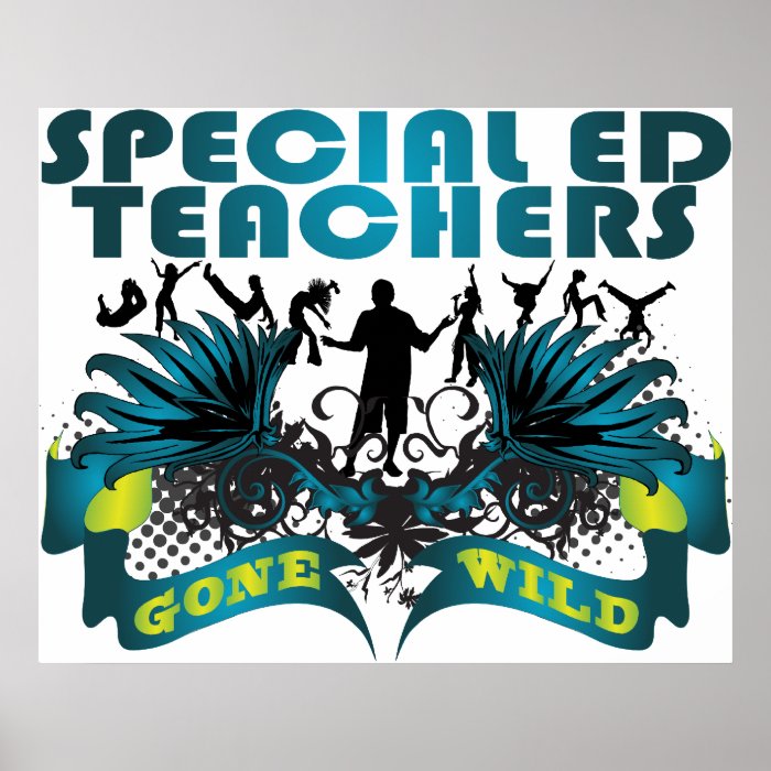 Special Ed Teachers Gone Wild Poster