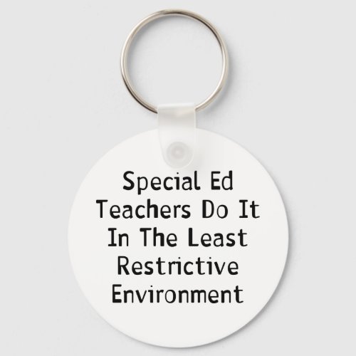 Special Ed Teachers Keychain