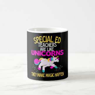 Special Ed Teachers Unicorn , Magical Unicorn Coffee Mug