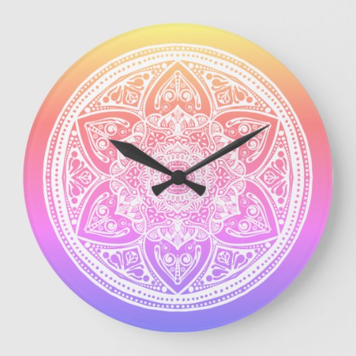 Special Edition Bardh Mandala Large Clock