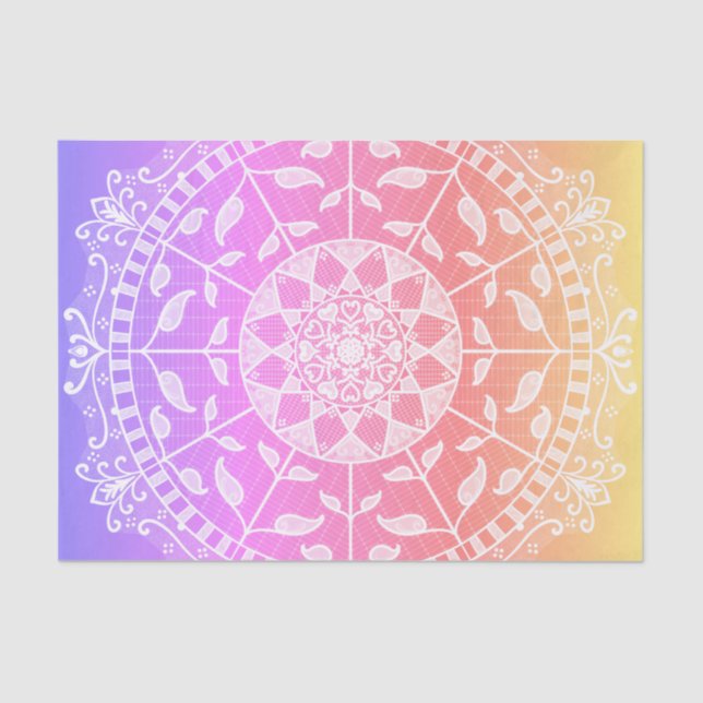 Special Edition Gwias Mandala Tissue Paper (Front)