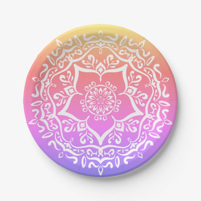 Special Edition Jarn Mandala Paper Plates (Front)