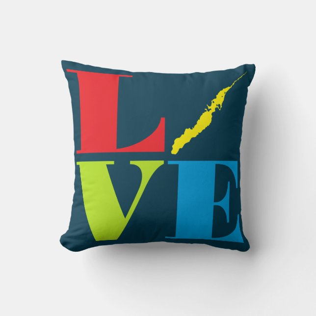 Special edition show your lake pride pillow! throw pillow (Front)