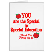 Special Education Appreciation (Front)