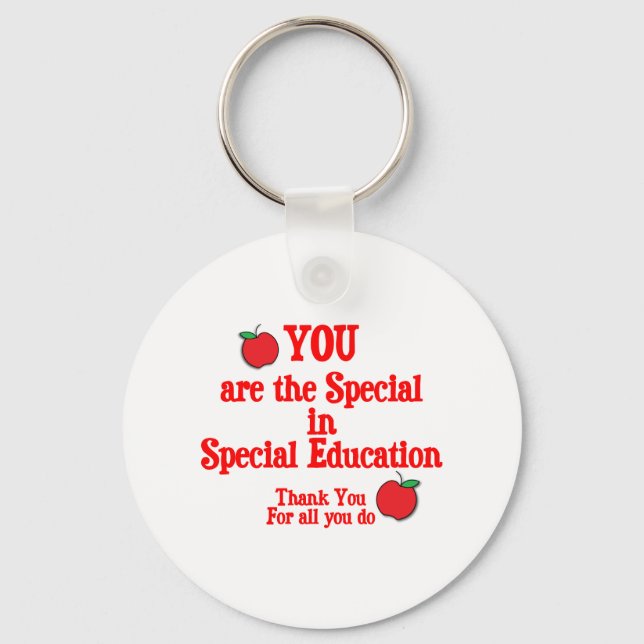 Special Education Appreciation Keychain (Front)