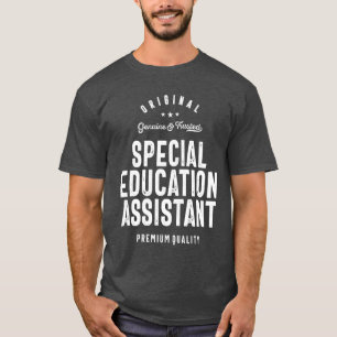 Special Education Assistant Gift Funny Job Title T-Shirt