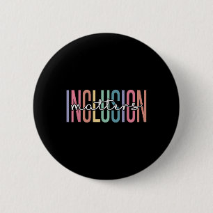 Special Education Autism Awareness Teacher Inclusi Button