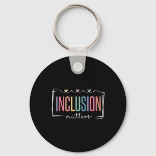 Special Education Autism Awareness Teacher Inclusi Keychain