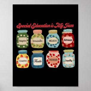 Special Education Is My Jam Special Education Teac Poster