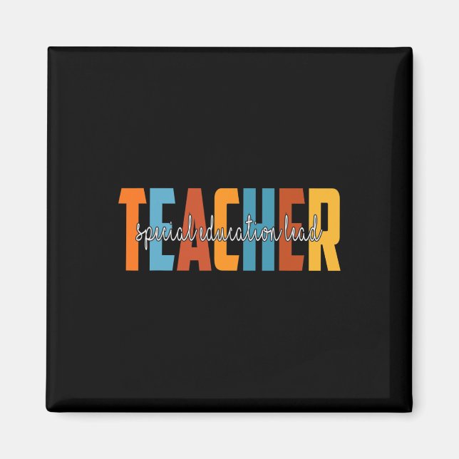 Special Education Lead Teacher Autumn Love Fall Th Magnet (Front)