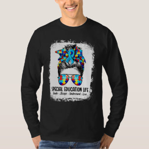 Special Education Life Sped Teacher Teach Accept U T-Shirt
