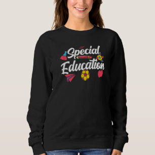 Special Education Sped Cute Awareness Teacher Sweatshirt