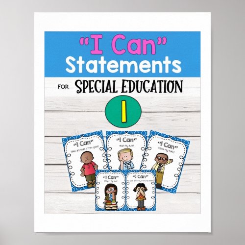 Special Education Statement Posters
