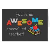 Special Education Teacher Appreciation Day Awesome (Front Horizontal)