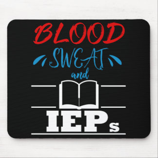Special Education Teacher Autism IEP Funny Gift Mouse Pad