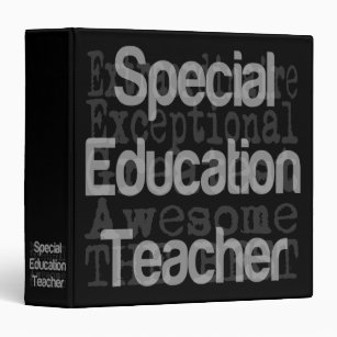 Special Education Teacher Extraordinaire 3 Ring Binder