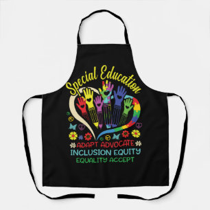 Special Education Teacher Inspirational SPED Teach Apron