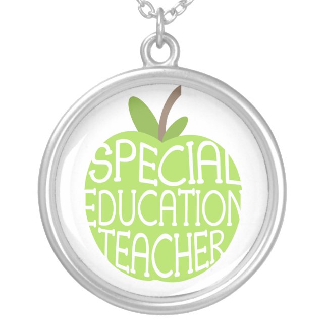 Special Education Teacher Necklace (Front)