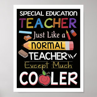 Special Education Teacher Poster