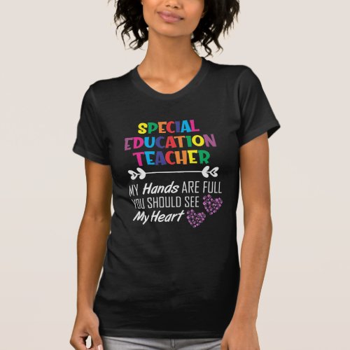 Special Education Teacher School Educator Teaching T_Shirt