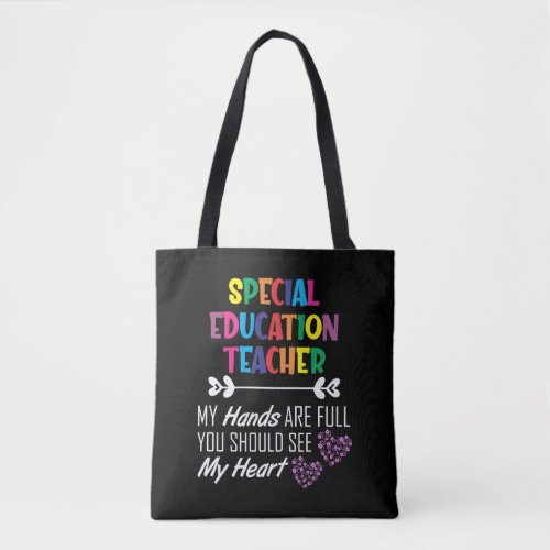 Special Education Teacher School Educator Teaching Tote Bag